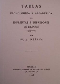 Tablas cronológica y alfabética de imprentas e impresores de Filipinas (1593-1898)